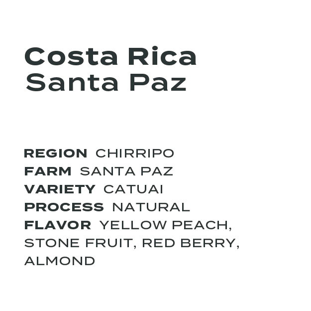 Costa Rica Santa Paz Caturai Natural