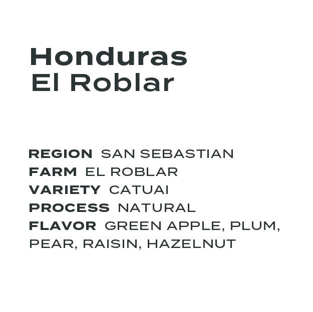 Honduras El Roblar Natural